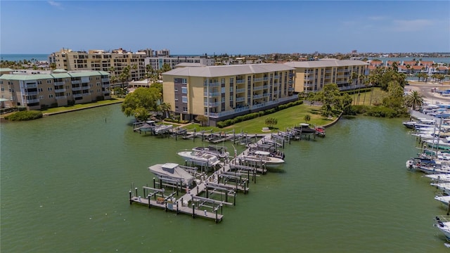 425 150th Ave Unit 2301, Madeira Beach, FL 33708 - drone / aerial view of a large body of water