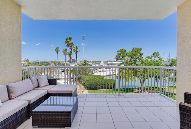 425 150th Ave Unit 2301, Madeira Beach, FL 33708 - patio / terrace with an outdoor living space