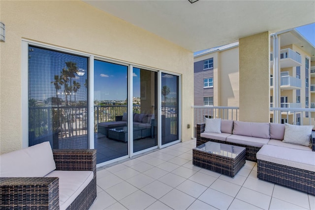 425 150th Ave Unit 2301, Madeira Beach, FL 33708 - balcony with an outdoor living space