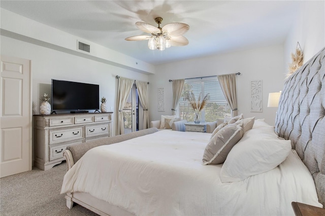 425 150th Ave Unit 2301, Madeira Beach, FL 33708 - bedroom featuring carpet floors and ceiling fan