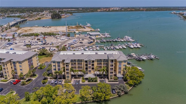 425 150th Ave Unit 2301, Madeira Beach, FL 33708 - aerial view of a large body of water and numerous boat docks