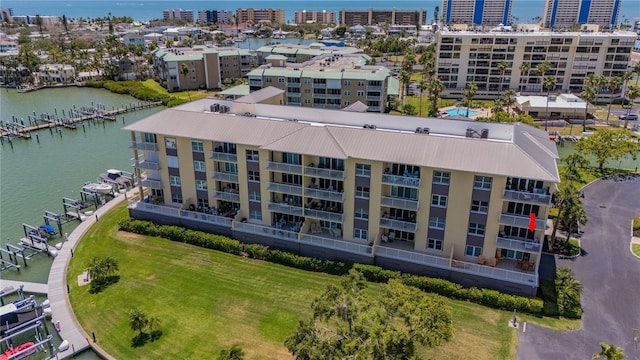 425 150th Ave Unit 2301, Madeira Beach, FL 33708 - drone / aerial view of a large body of water