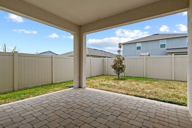 2477 Water Willow Dr, Lutz, FL 33558 - view of patio / terrace featuring a fenced backyard