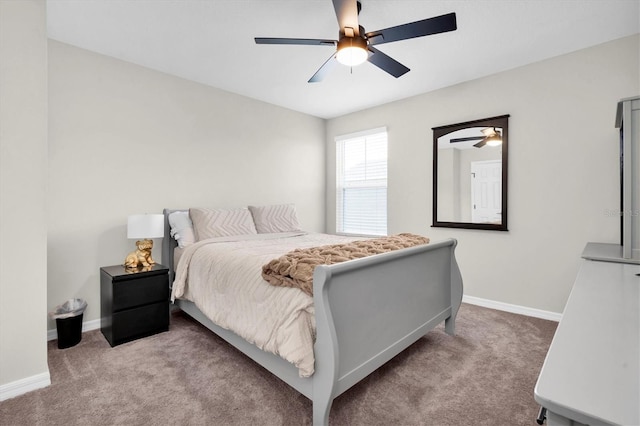 7721 Twin Leaf Ter, Parrish, FL 34219 - carpeted bedroom with baseboards and ceiling fan