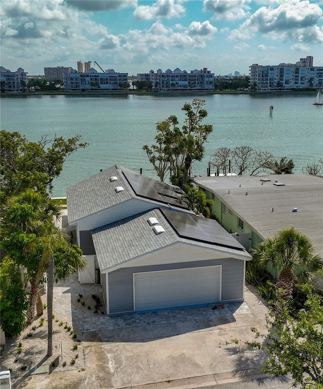 8635 Boca Ciega Dr, St Pete Beach, FL 33706 - bird's eye view with a water view