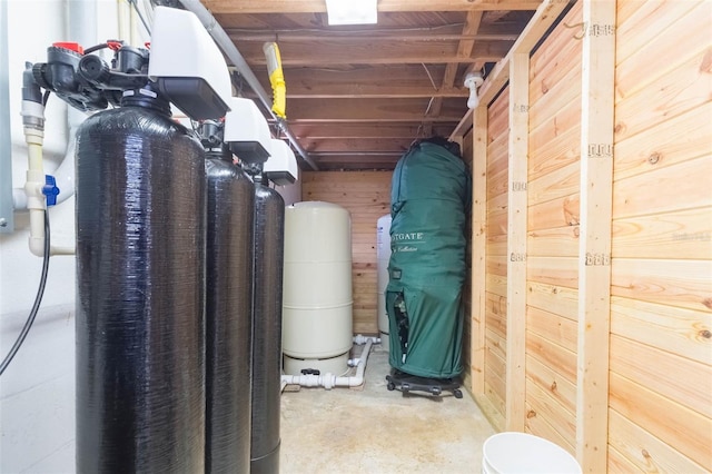 view of utility room