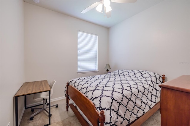 4516 Savannah Holly Pl, Riverview, FL 33578 - bedroom featuring baseboards, a ceiling fan, and light colored carpet
