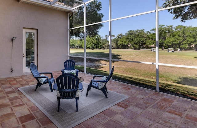 3964 Silk Oak Ln, Palm Harbor, FL 34685 - sunroom / solarium with healthy amount of natural light