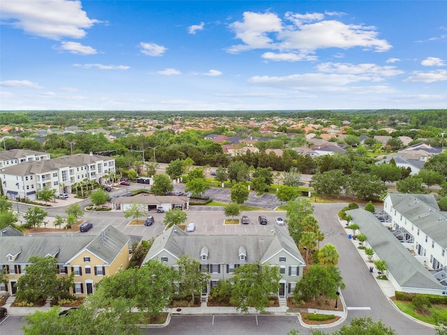 birds eye view of property featuring a residential view