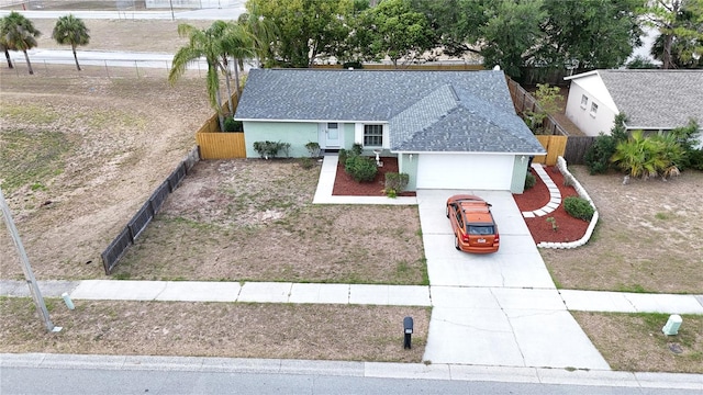 drone / aerial view