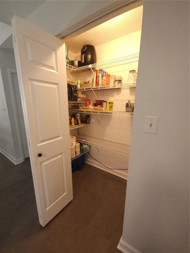 view of pantry