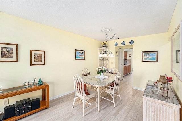 5216 81st St N Unit 2, Saint Petersburg, FL 33709 - dining area with light wood finished floors and baseboards
