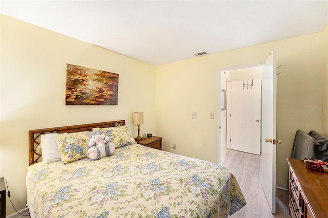 5216 81st St N Unit 2, Saint Petersburg, FL 33709 - bedroom featuring light wood-type flooring