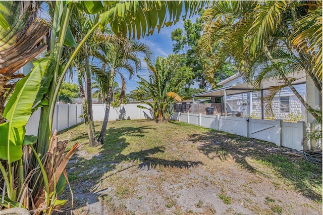 3300 Jackson St N, Saint Petersburg, FL 33704 - view of yard with a fenced backyard