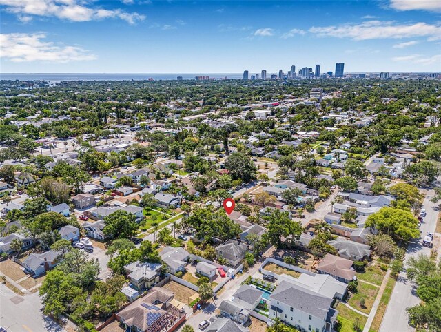 3300 Jackson St N, Saint Petersburg, FL 33704 - drone / aerial view featuring a view of city