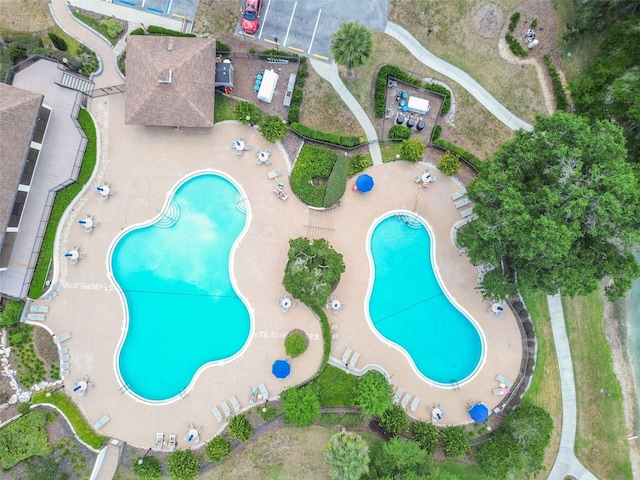 aerial view