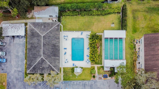 drone / aerial view