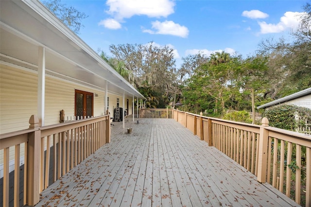 13015 Elm St, Odessa, FL 33556 - view of wooden terrace