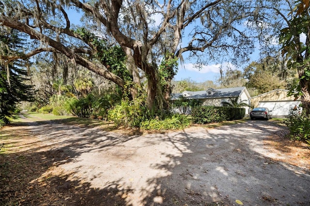 13015 Elm St, Odessa, FL 33556 - exterior space featuring dirt driveway