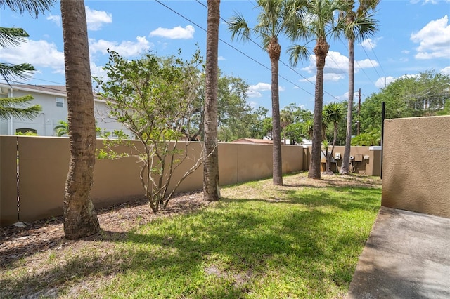3056 Pointeview Dr, Tampa, FL 33611 - view of yard featuring fence
