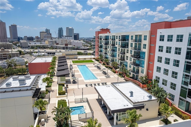 1120 E Kennedy Blvd Unit 1228, Tampa, FL 33602 - aerial view of skyline