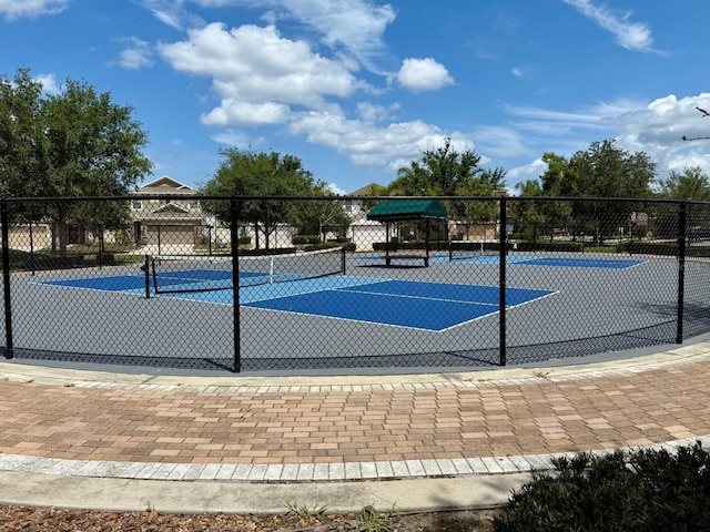 15426 Wicked Strong St, Sun City Center, FL 33573 - view of tennis court