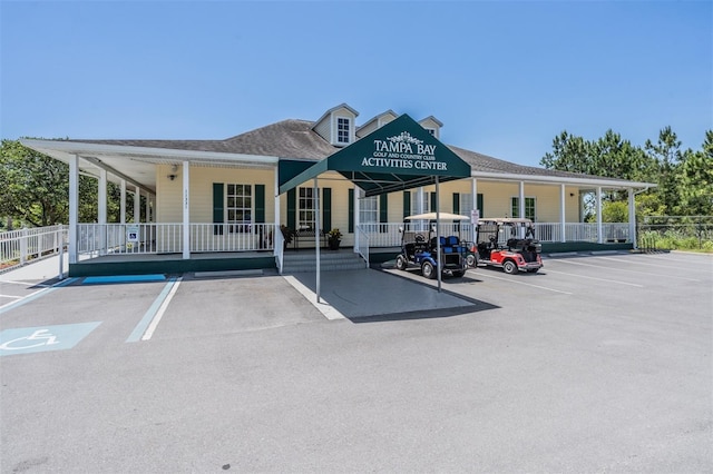 9723 Rolling Cir, San Antonio, FL 33576 - view of property with uncovered parking