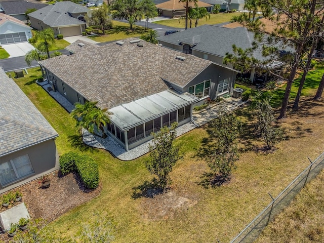 9723 Rolling Cir, San Antonio, FL 33576 - drone / aerial view featuring a residential view