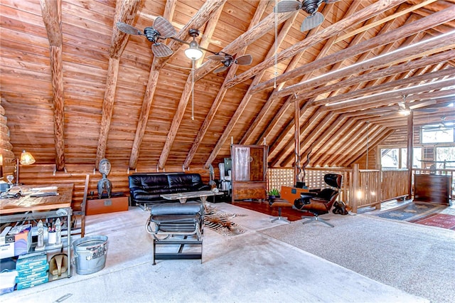 4126 Burrows Rd, Zephyrhills, FL 33542 - view of unfinished attic