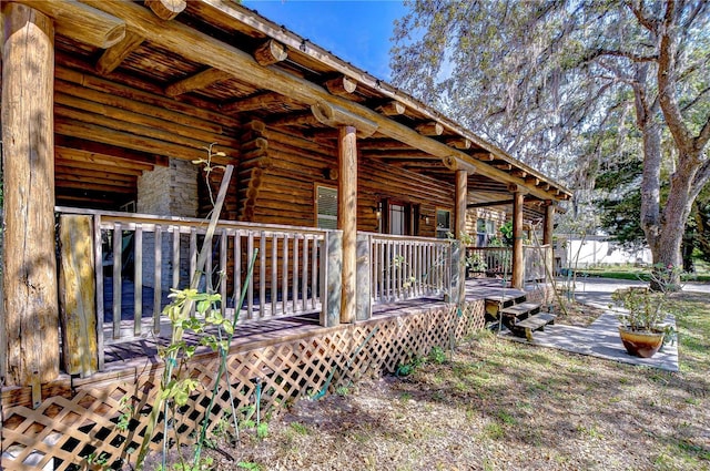 4126 Burrows Rd, Zephyrhills, FL 33542 - view of deck