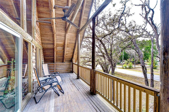 4126 Burrows Rd, Zephyrhills, FL 33542 - view of deck