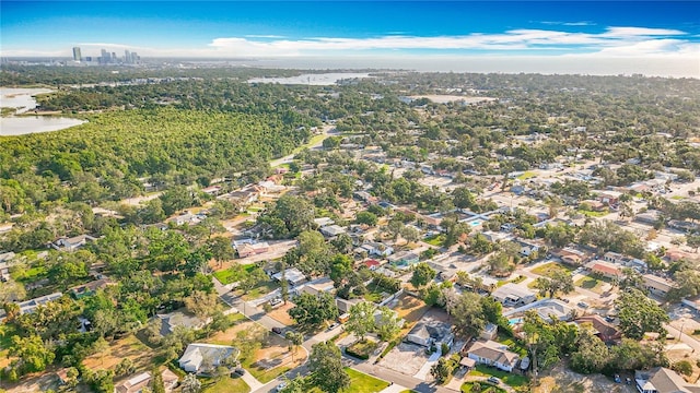 5100 Aragon Way S, Saint Petersburg, FL 33705 - birds eye view of property featuring a residential view