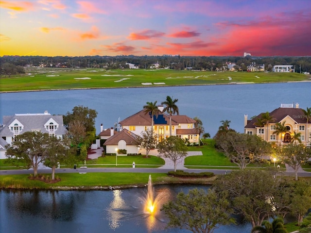 429 St Andrews Dr, Belleair, FL 33756 - water view featuring a local golf course