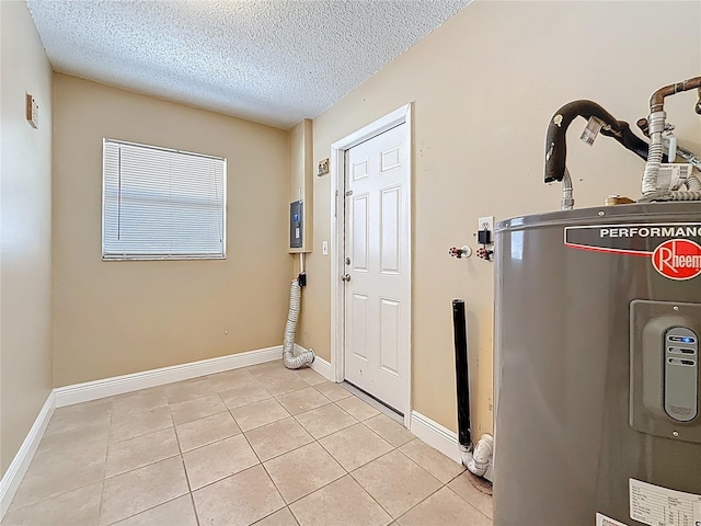 utilities featuring electric water heater