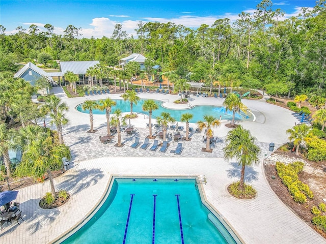 17683 Ramble On Way, Land O Lakes, FL 34638 - pool featuring a patio area
