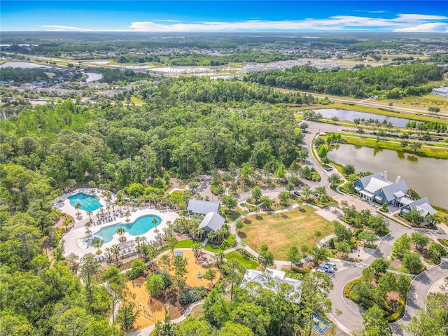 17683 Ramble On Way, Land O Lakes, FL 34638 - drone / aerial view with a water view