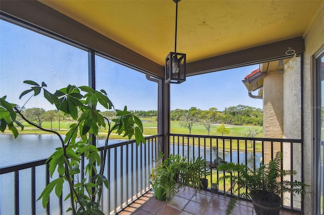 2400 Feather Sound Dr Unit 735, Clearwater, FL 33762 - balcony featuring a water view and view of golf course
