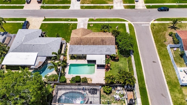 drone / aerial view