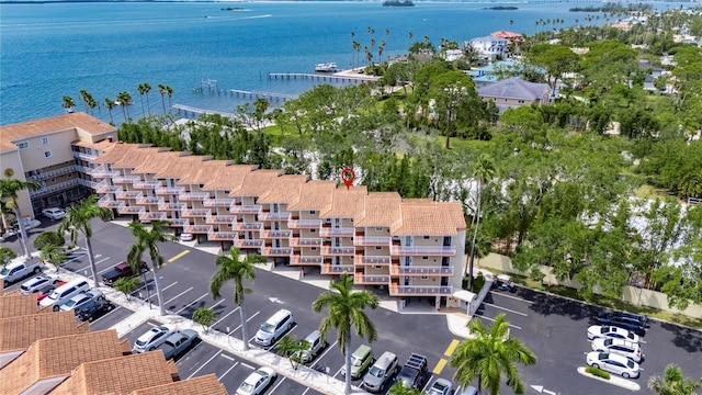 1420 Bayshore Blvd Unit 409, Dunedin, FL 34698 - drone / aerial view of a large body of water