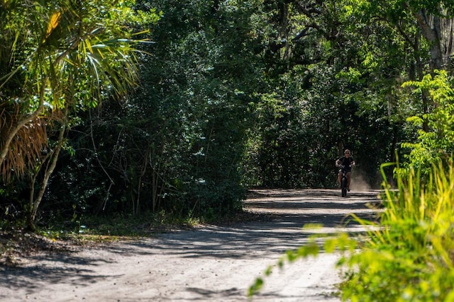 view of road