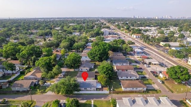 bird's eye view featuring a residential view
