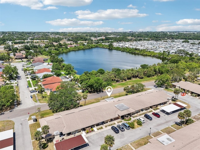 1515 12th Ct SE Unit 55, Largo, FL 33771 - aerial perspective of suburban area featuring a nearby body of water