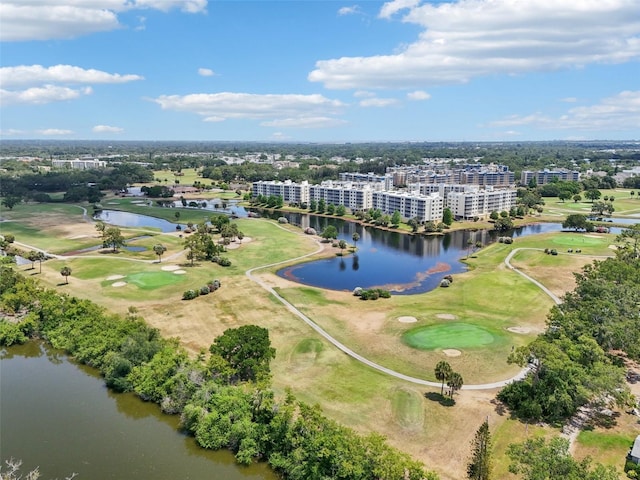 1515 12th Ct SE Unit 55, Largo, FL 33771 - bird's eye view of a golf club, a large body of water, and apartment complex / building