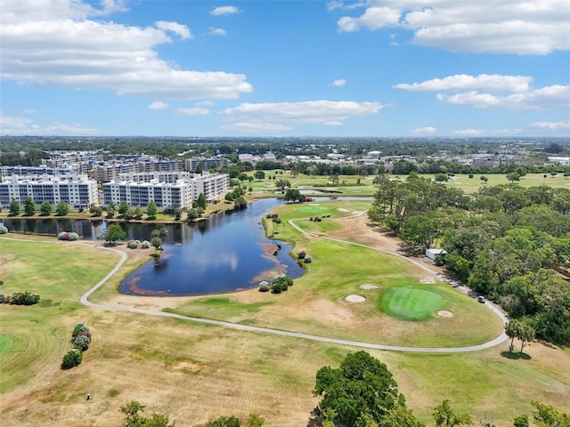 1515 12th Ct SE Unit 55, Largo, FL 33771 - aerial view of a large body of water and a golf course