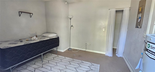 8623 Stonehedge Way, Hudson, FL 34667 - bathroom with baseboards and concrete flooring