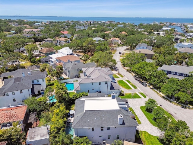 2604 S Bryant Cir, Tampa, FL 33629 - aerial view of residential area featuring a nearby body of water