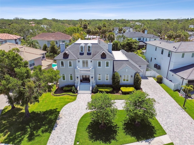 2604 S Bryant Cir, Tampa, FL 33629 - aerial perspective of suburban area