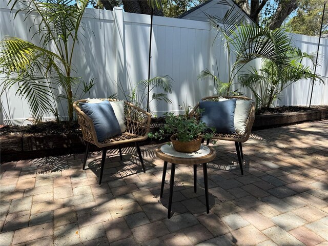 110 Kenwood Ave, Clearwater, FL 33755 - view of patio / terrace