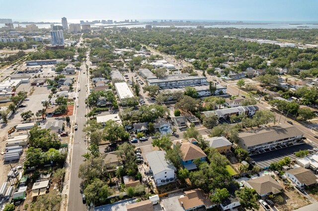 110 Kenwood Ave, Clearwater, FL 33755 - aerial view of property's location featuring nearby urban area