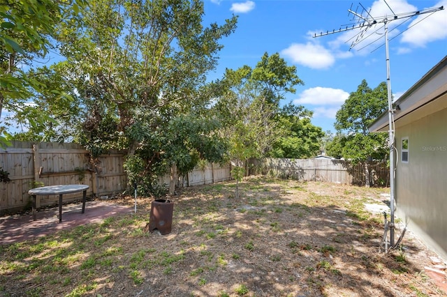 660 Palm Ave, Tarpon Springs, FL 34689 - view of yard with a patio area and a fenced backyard